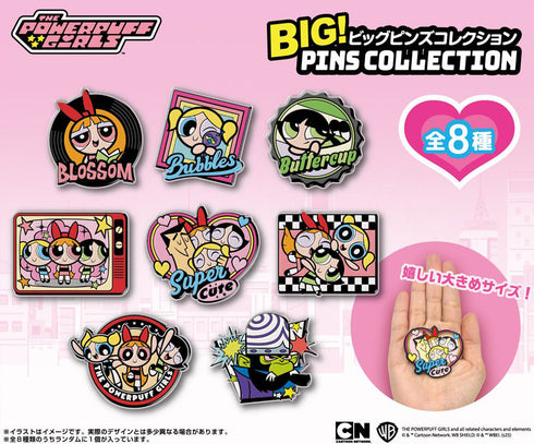 『パワーパフガールズ』ビッグピンズコレクション【BOX】
